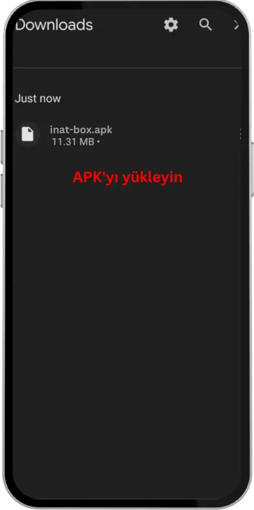 Yüklemek için Inat Box'a tıklayın